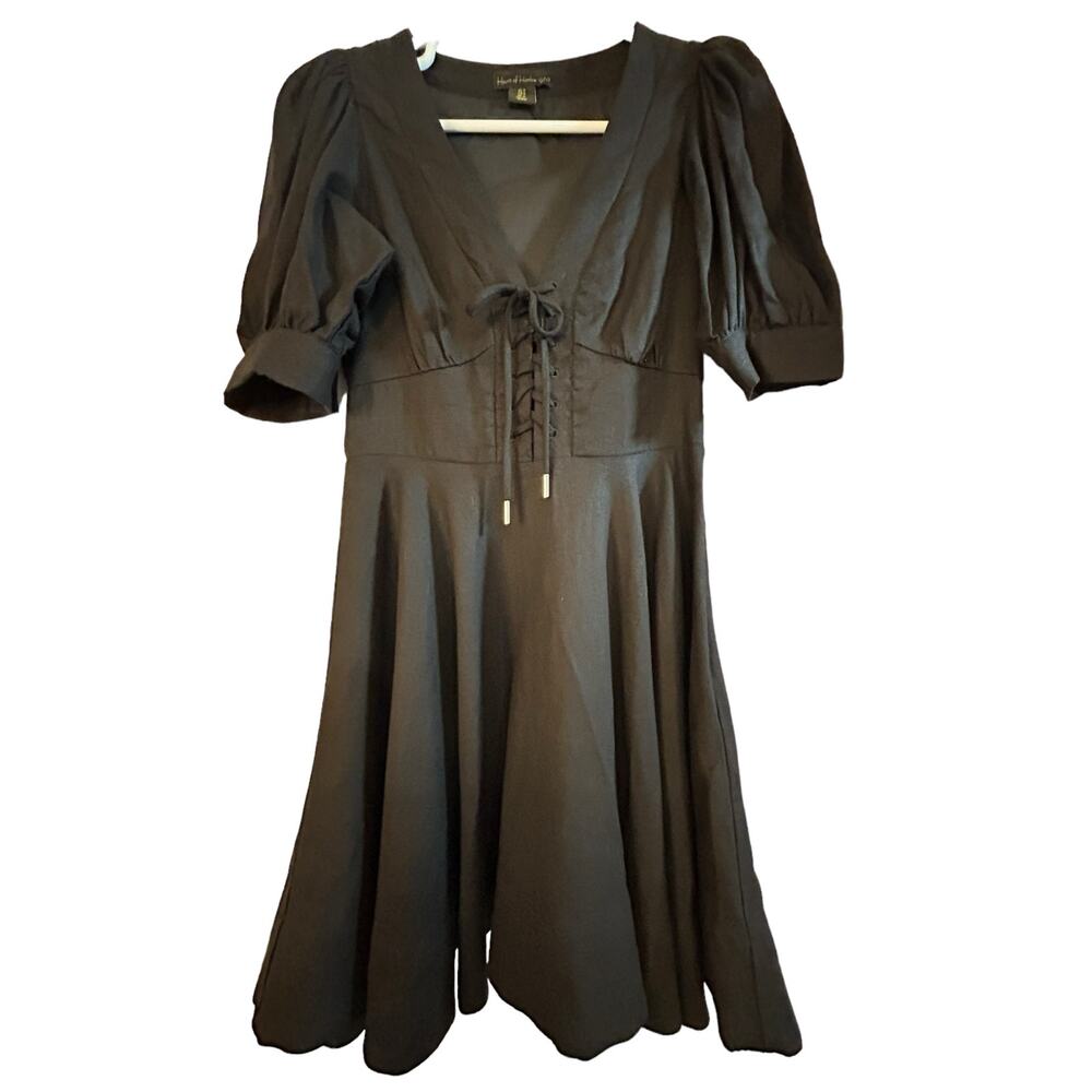 House of Harlow 1960 Corset Skater Dress - Size 0 - Picture 11 of 11
